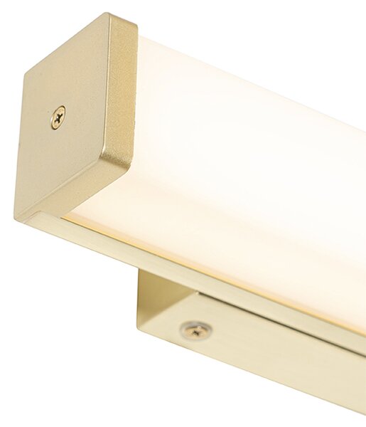 Kúpeľňová nástenná lampa mosadz 32 cm vrátane LED IP44 - Cascada