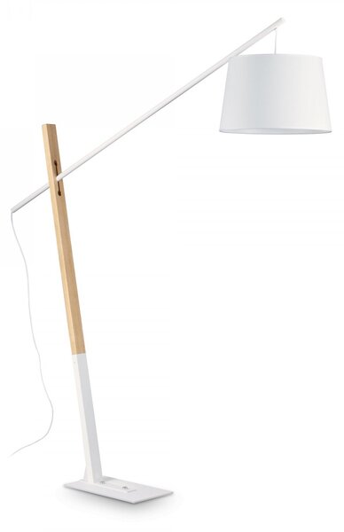 Ideal Lux 207582 stojaca lampa Eminent 1x60W|E27 - biela