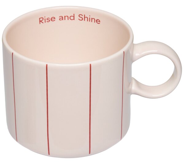 Porcelánový hrnček Jumbo Pyjamas Red 500 ml