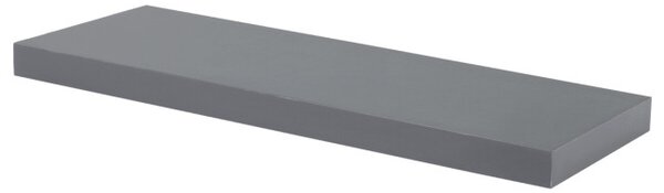 Nástenná polica sivá P-001 GREY lesk