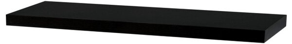 Nástenná polica čierna wenge P-005 BK