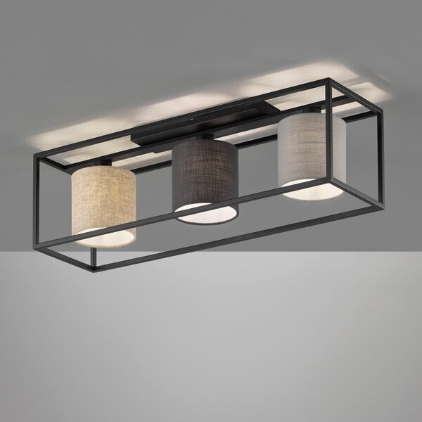 STROPNÉ SVIETIDLO, 70/20/25 cm Fischer & Honsel - Online Only bytové doplnky, Online Only