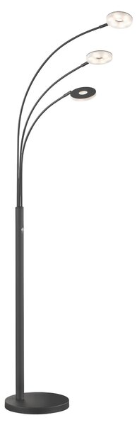 OBLÚKOVÁ LAMPA, 45/185 cm Fischer & Honsel - Online Only bytové doplnky, Online Only