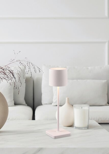 NABÍJATEĽNÁ STOLNÁ LAMPA 12,5/38 cm - Vonkajšie osvetlenie
