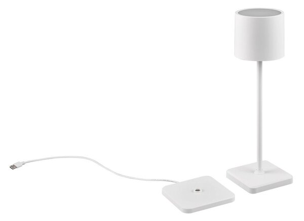 NABÍJATEĽNÁ STOLNÁ LAMPA 12,5/38 cm - Vonkajšie osvetlenie