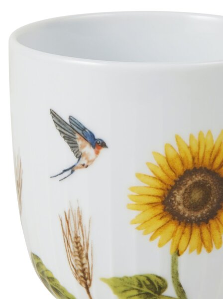 Porcelánový hrnček Hammershøi Summer Sunflower, 330 ml