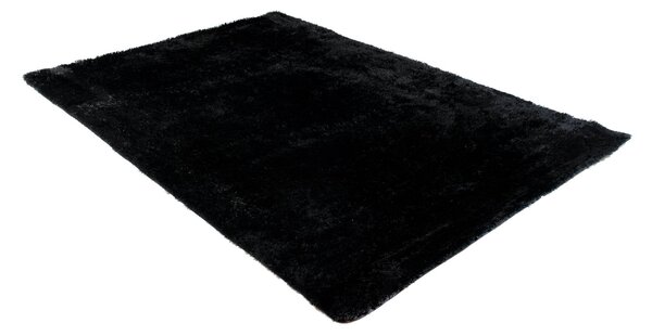 TA Koberec BLACK BLACK SILK Čierny Obdĺžnikový Rozmer: 80x150 cm