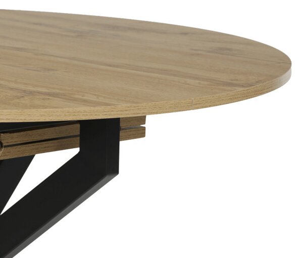 Jedálenský stôl rozkladací DT-I1120 OAK hnedý