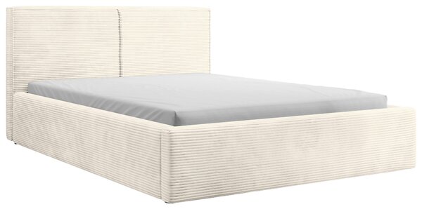 ČALÚNENÁ POSTEĽ, 140/200 cm, krémová P & B - Online Only spálne, Online Only