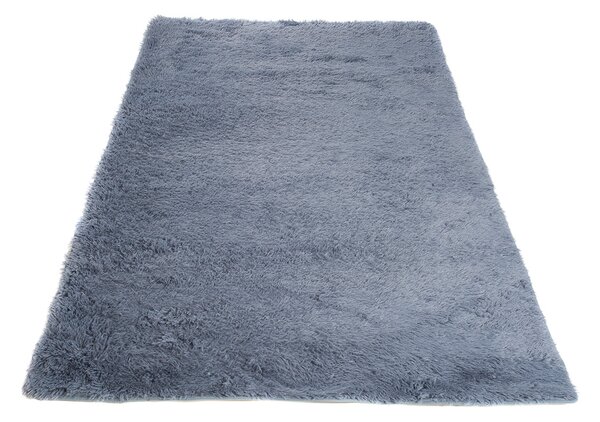 TA Koberec GREY GREY SILK Sivý Obdĺžnikový Rozmer: 80x150 cm