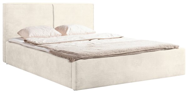ČALÚNENÁ POSTEĽ, 140/200 cm, krémová P & B - Online Only spálne, Online Only