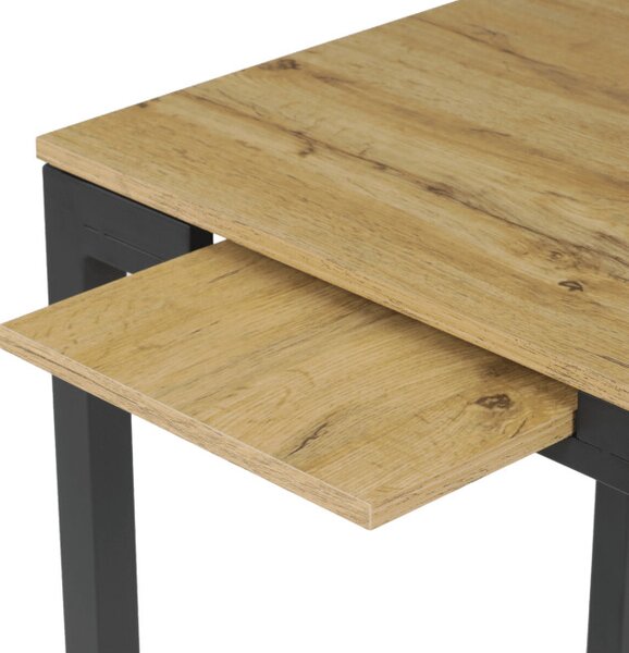 Jedálenský rozkladací stôl GDT-206 OAK hnedý