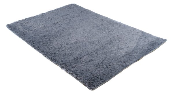 TA Koberec GREY GREY SILK Sivý Obdĺžnikový Rozmer: 80x150 cm