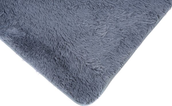 TA Koberec GREY GREY SILK Sivý Obdĺžnikový Rozmer: 80x150 cm