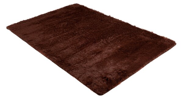 TA Koberec BROWN BROWN SILK Hnedý Obdĺžnikový Rozmer: 80x150 cm