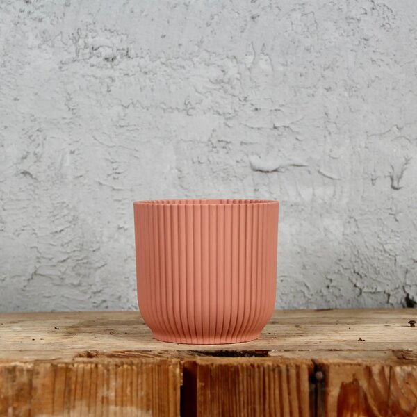 Elho plastový kvetináč Vibes fold delicate pink Ø 7 cm