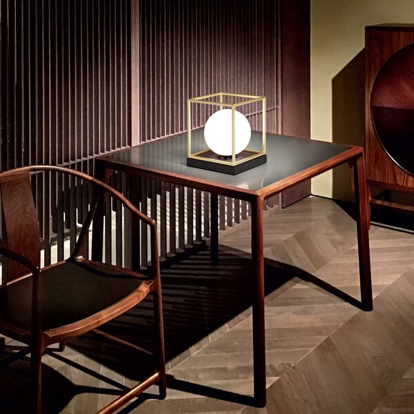 Ideal Lux 251127 stolové svietidlo Lingotto 1x40W | E14 - mosadz