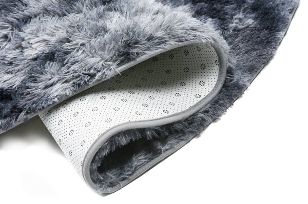 TA Koberec MR-577 Grey SILK DYED KOŁO Sivý Okrúhly