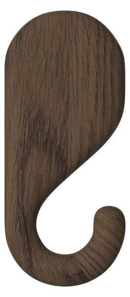 Bolia Nástenný vešiak Nob 11.5 cm, dark oiled oak