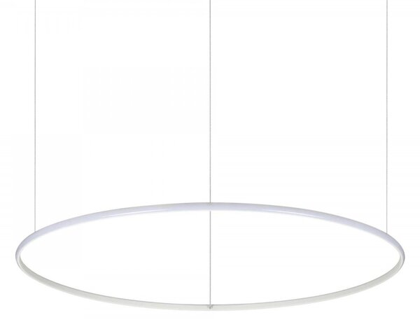 Ideal Lux 258751 LED závesné stropné svietidlo Hulahoop 1x50W | 5000L | 3000K - biela