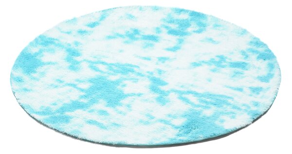 TA Koberec MR-582 Blue SILK DYED KOŁO Modrý Okrúhly Rozmer: 80x80 cm