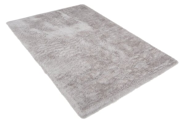 TA Koberec LIGHT GREY LIGHT GREY SILK Sivý Obdĺžnikový Rozmer: 80x150 cm