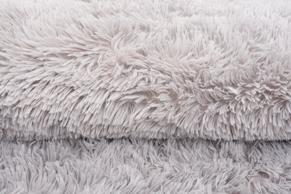 TA Koberec LIGHT GREY LIGHT GREY SILK Sivý Obdĺžnikový Rozmer: 80x150 cm