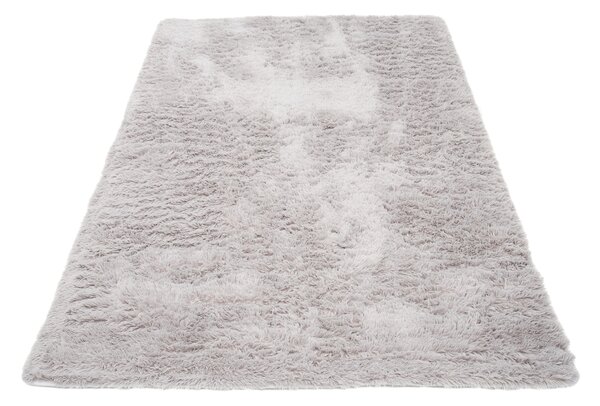 TA Koberec LIGHT GREY LIGHT GREY SILK Sivý Obdĺžnikový Rozmer: 80x150 cm