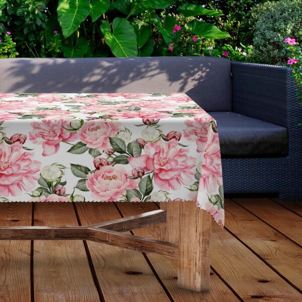 Obrus vodeodolný MIGD282 pivónie Farba Viacfarebná Rozmery 90x90 cm