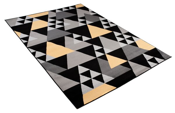 TA Koberec Z900C BLACK MAYA PP EYM Sivý Obdĺžnikový Rozmer: 120x170 cm