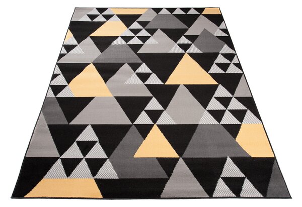 TA Koberec Z900C BLACK MAYA PP EYM Sivý Obdĺžnikový Rozmer: 120x170 cm