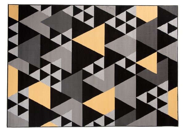 TA Koberec Z900C BLACK MAYA PP EYM Sivý Obdĺžnikový Rozmer: 120x170 cm