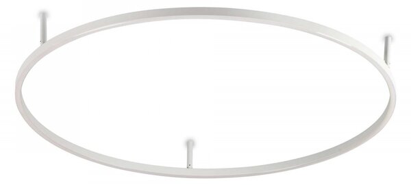 Ideal Lux 266015 LED prisadené stropné svietidlo Oracle Slim Pl 1x51W | 4060lm | 3000K - biela
