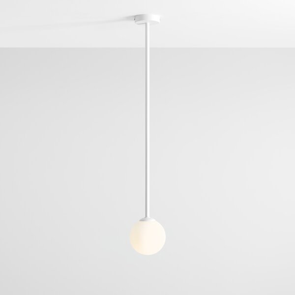 Aldex PINNE WHITE | Jednoduchá stropná lampa v bielom prevedení Veľkosť: L