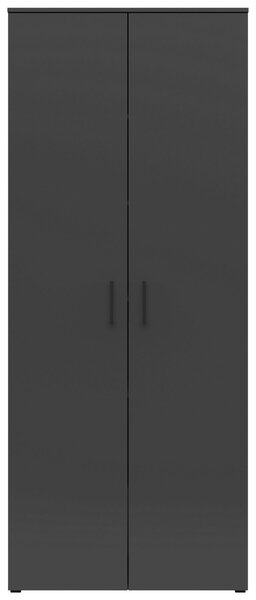 VIACÚČELOVÁ SKRIŇA, grafitová, 80/195/40 cm Carryhome - Skrine do chodby