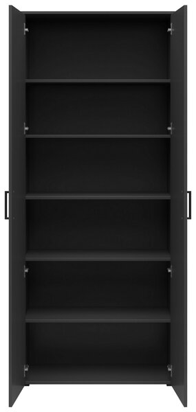 VIACÚČELOVÁ SKRIŇA, grafitová, 80/195/40 cm Carryhome - Skrine do chodby