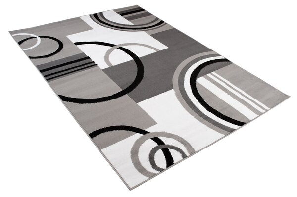 TA Koberec Z897F GRAY MAYA PP EYM Sivý Obdĺžnikový Rozmer: 80x150 cm