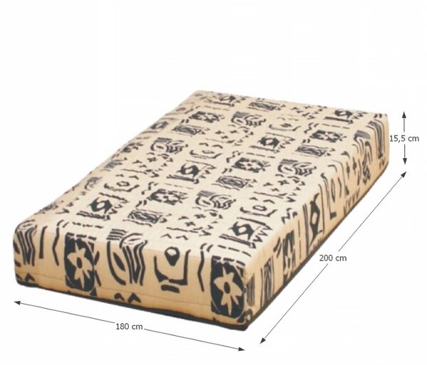 Pružinový matrac Futon Arona 180x200 cm