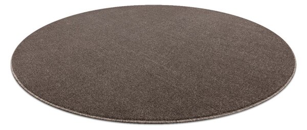Koberec ETON PLUS mocca / hnedý kruh