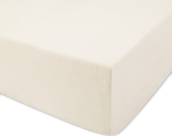 JERSEY PRESTIERADLO PREMIUM 90X200 CM PRÍRODNÁ