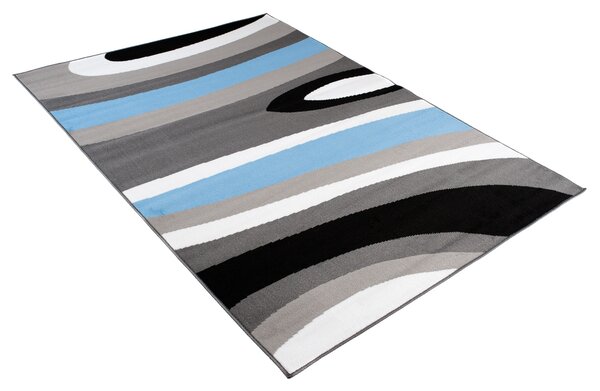 TA Koberec Z895B DARK GRAY MAYA PP EYM Modrý Obdĺžnikový Rozmer: 160x230 cm