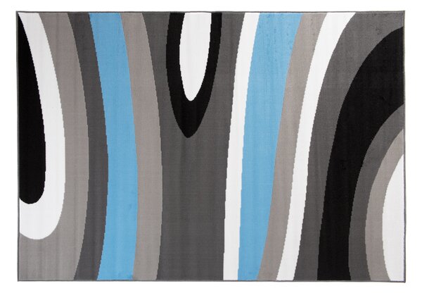 TA Koberec Z895B DARK GRAY MAYA PP EYM Modrý Obdĺžnikový Rozmer: 160x230 cm