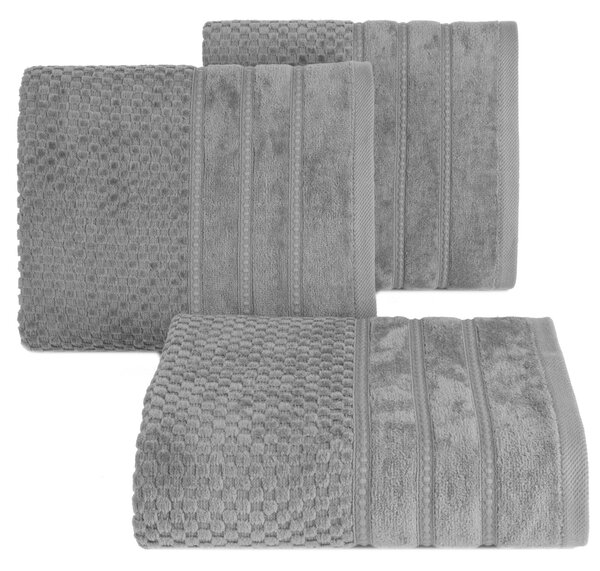 BAVLNENÝ UTERÁK ADORE 50X90 CM STRIEBORNÁ