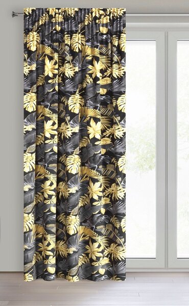 ZATEMŇOVACÍ ZÁVES NA PÁSKE BLER 140X270 CM VZOROVANÁ
