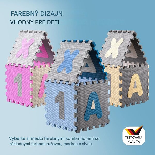 Detská hracia podložka - žltá
