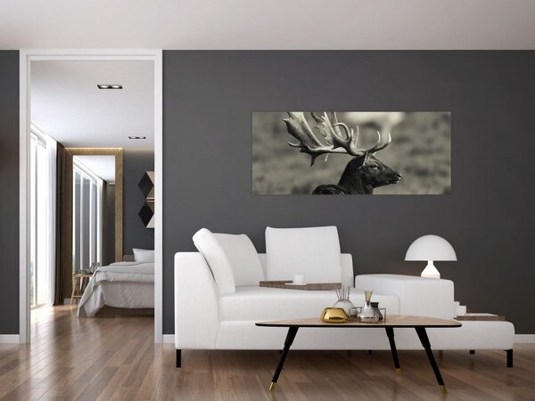 Obraz - Jeleň (120x50 cm)