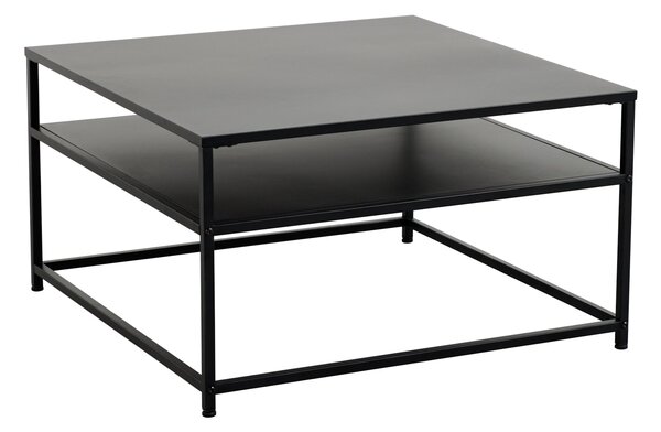 Kávový stolík DURA STEEL 70cm práškovaný kov čierny