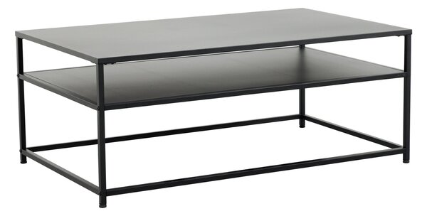 Kávový stolík DURA STEEL 100cm práškovaný kov čierny