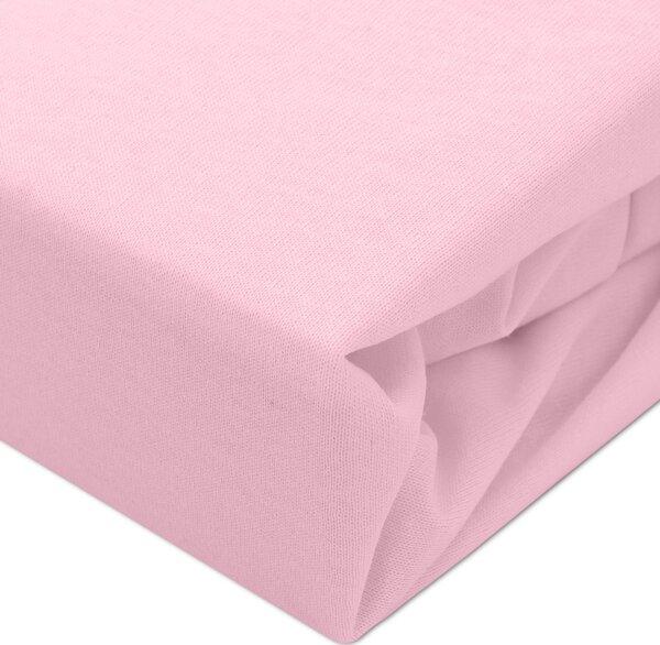 DETSKÉ NEPRIEPUSTNÉ JERSEY PRESTIERADLO SG 005 60X120 CM SVETLORUŽOVÁ