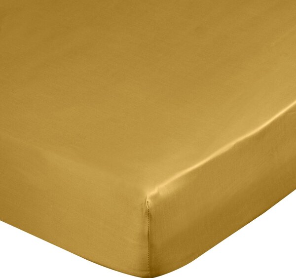 MAKOSATÉNOVÉ PRESTIERADLO DINA 100X200 CM, VÝŠKA 25 CM HORČICOVÉ